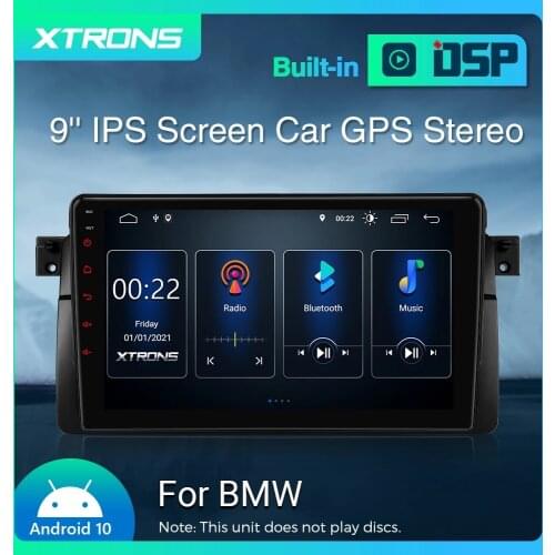 XTRONS 9'' Android 10.0 MTK Quta-core Cortex-A7 Car Stereo GPS for BMW E46 Sedan For Rover 75 For MG ZT NO DVD 2GB RAM 32GB ROM