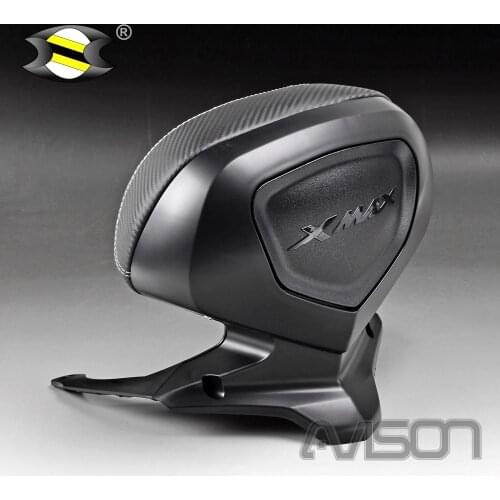 For XMAX300 XMAX400 2017 2018 2019 XMAX 250 300 400 18-19 Rear Seat Backrest Tail Top Box Case Cover Cushion Pad