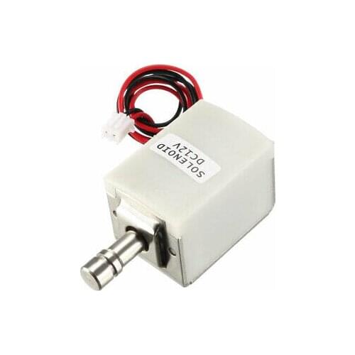 1pc DC 12V 1.5A 9.6mm Electromagnetic Solenoid Lock Push Pull Type for Electirc Lock