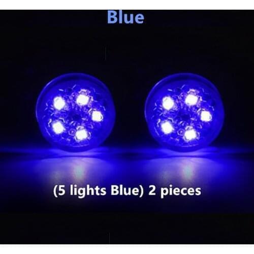 2pcs/Lot Car Door Warning Lights Automobile Decorative Lamp Safety Strobe Door LED Light Signal Lamps For Light Accessories