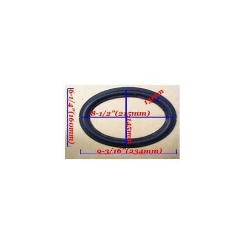 2 pieces 6" * 9" 6*9 inch car audio woofer Bass loudspeaker speaker RUBBER SURROUNDS