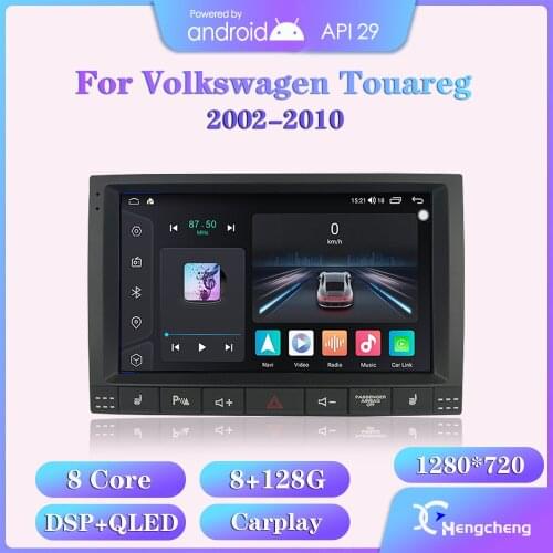 For VW Touareg GP 2002-2010Car Intelligent Multimedia Video Player GPS Navigation Radio Android 10 No 2din 2 din dvd