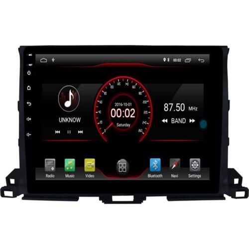 10.2" 2 din Car Radio Car DVD Player for Toyota HIGHLANDER 2015-2016-2019 head unit Car Audio Stereo BT USB 3G