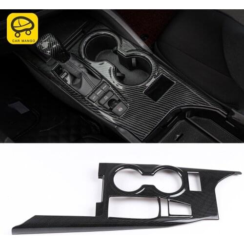 CarManGo Car Accessories Center Gear Shift Panel Trim Cover Frame Sticker Decoration Molding for Toyota Camry XV70 2017-2021