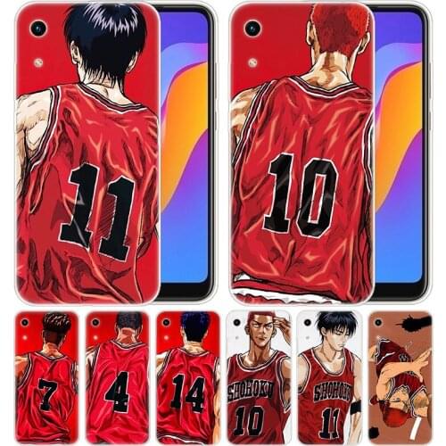 Luxury Soft Silicone Case Anime Slam dunk Sakurag for Huawei Honor 9X 8A 7A 20 Pro 7X 8X 7S 8S 8 9 10 Lite View 20 20i 10i Play