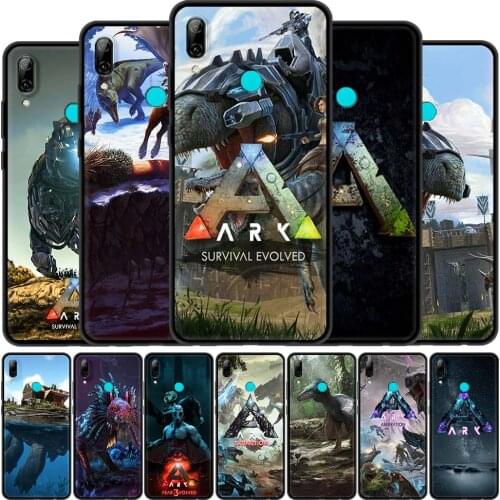 Phone Case For Huawei P Smart Z 2019 P30 Lite P40 Lite E P10 P20 Pro Silicone Black Cover Bumper Game ARK Survival Evolved