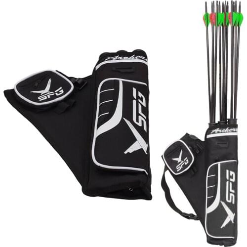 Archery Arrow Holder Hip Quivers Arrow Quiver Waist Arrow Bag Recurve Compound Bow Hunting Target Shooting Accessories