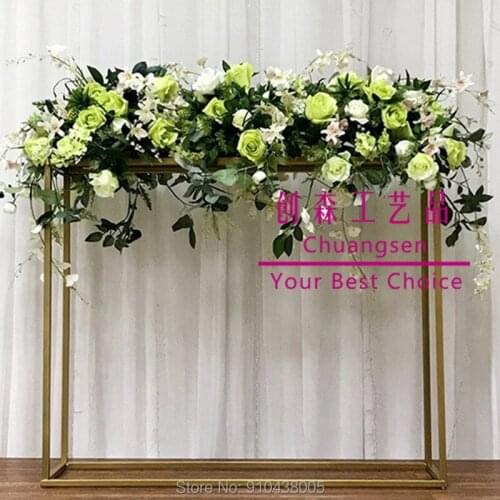 Hot Table Centerpiece Flower Stand Wedding Centerpiece Candle Holder,Party Decoration Metal Stand Wedding Props Christmas Deco