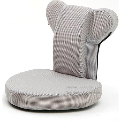Bedroom Computer Chair Adjustable Backrest Game Chairs Small Foldable Lazy Sofa Floor Chair for Girls Home Decor