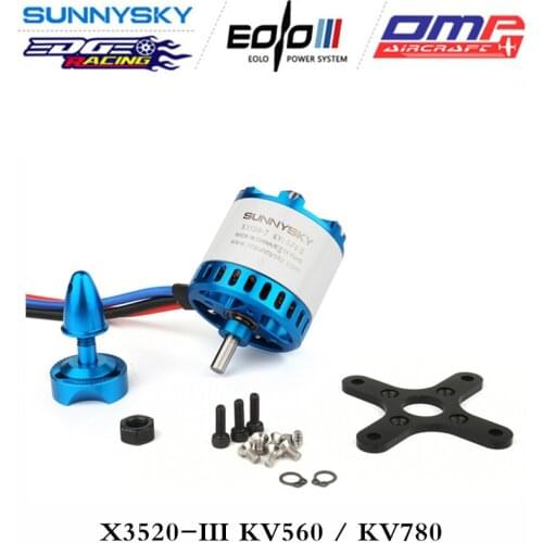 Hot sale Original Sunnysky X3520 III KV560 KV780 X-Fixed Wing Series Brushless Motor for Glider and Aerial Airplane