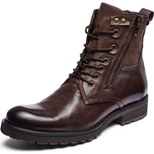 Adorable Man Shoes Boots Vintage Boots Military Man Boots Shoes Trooper Shoes Fashion Style Mature Man Dress Dressing Shoes