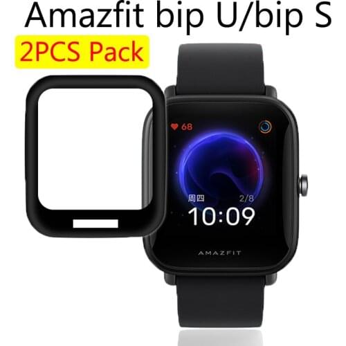 Full Cover For Xiaomi Huami Amazfit Bip S U Screen Protector Film Soft 3D Curved Composite Flexible Protective