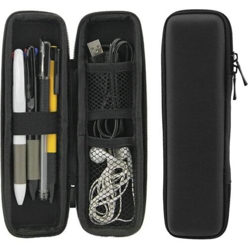 Portable Charging Cables Earphone Storage Case Student Stationery Pen Pencil Bag Digital Accessories Multi-function Storage Bag