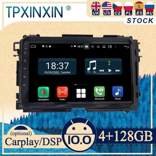 PX6 For Honda HRV VEZEL Android10 Carplay Radio Player Car GPS Navigation Head Unit Car Stereo WIFI DSP BT