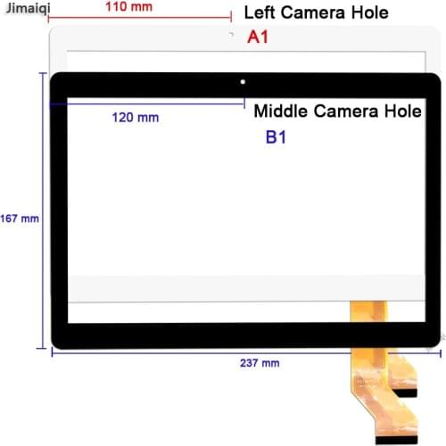 Phablet Touch Screen For 10.1 Inch Plum Z711 4G Tablet External Capacitive Panel Digitizer Glass Sensor Replacement Multitouch