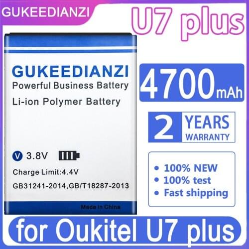 GUKEEDIANZI Replacement Battery 3800mAh for Oukitel U7 plus U7plus