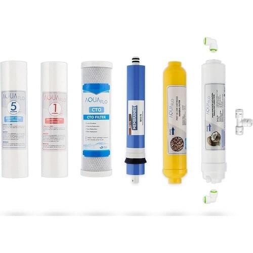 Shaft Water Outdoor Case Water Purification Device 6'lı Filter Standard Membrane Set
