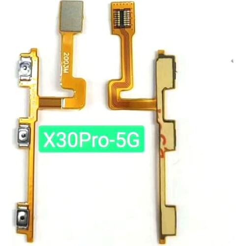 For Vivo X30 Pro 5G Volume Button Power Switch On Off Button Flex Cable Replacement