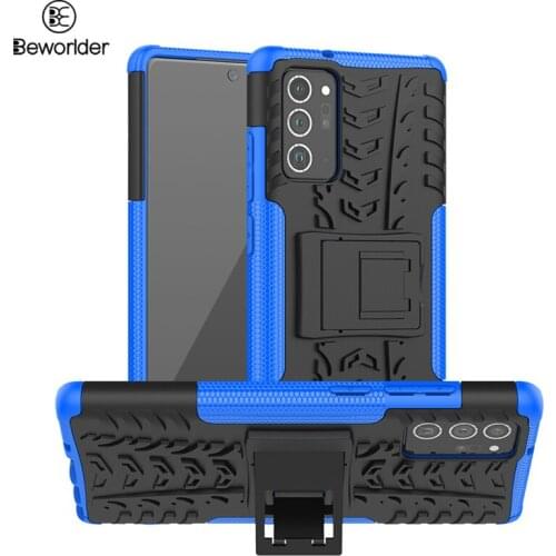 Protect Case For Samsung Note 20 Ultra Cases Dual Layers Hard PC Soft TPU Stander Back Cover For Samsung Note20 Phone Cases