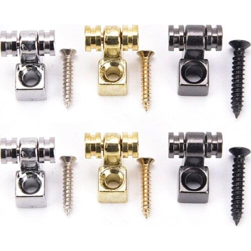 2021 Electric Guitars Roller String Retainer Mounting Tree Guide Electric Guitar Parts Replacement Accessories Mounting screws