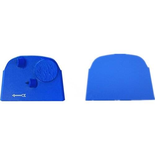 PCD68 Lavina Diamond PCD Tools Dovetail Quarter PCD Round Grinding Segments Hard Concrete Floor Smooth PCD Grinding Block 12PCS