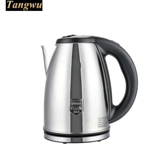 Food grade 304 stainless steel kettle kettles 2L large capacity electric teapot