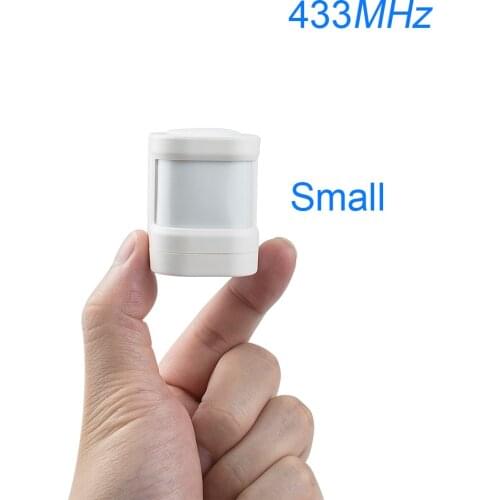 433Mhz Wireless PIR Motion Detector for Home Alarm System Smart Home Movement Sensor With Battery Anti-theft