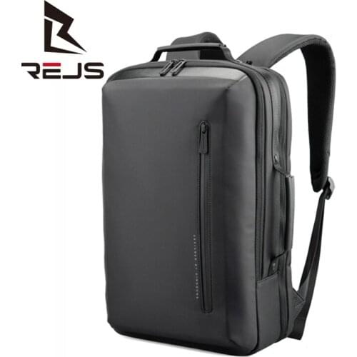 REJS LANGT Business Backpack with Charging USB Laptop Bag 15.6 Inch Multifunctional Handbag Anti-Theft Travel Mochila Kingsons