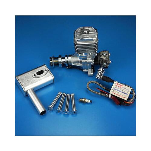 DLE30 Gasoline Engine W/Electronic Igniton & Muffler For 30CC Fix Wing Model Aircraft Model Plane Updated
