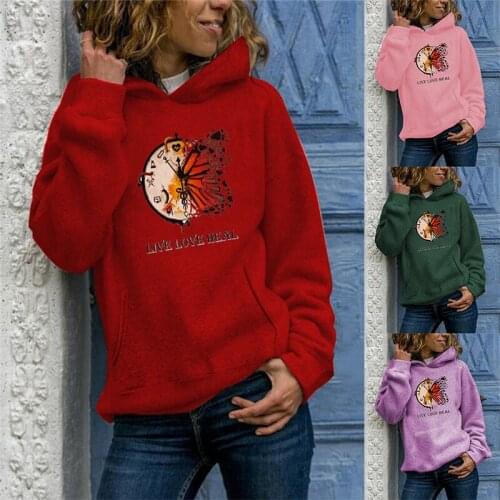 Butterfly Hoodies Sweatshirt Women Men Long Sleeve Streetwear Korean Sweet Girl Cute Hoodies Kawaii Clothing Aesthetic