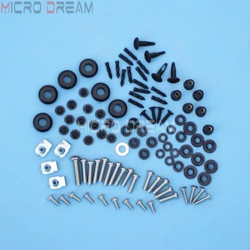 86 Pieces Motorcycle Complete Fairing Body Fastener Nuts & Bolts & Screws Install Kit For Suzuki GSX-R1000 GSXR1000 2007 2008