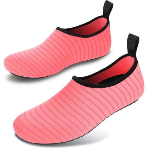 Men Women Summer Barefoot Water Shoes Quick Dry Diving Swimming Surfing Aqua Sneaker Socks Beach Yoga Exercise Shoes Solid Color