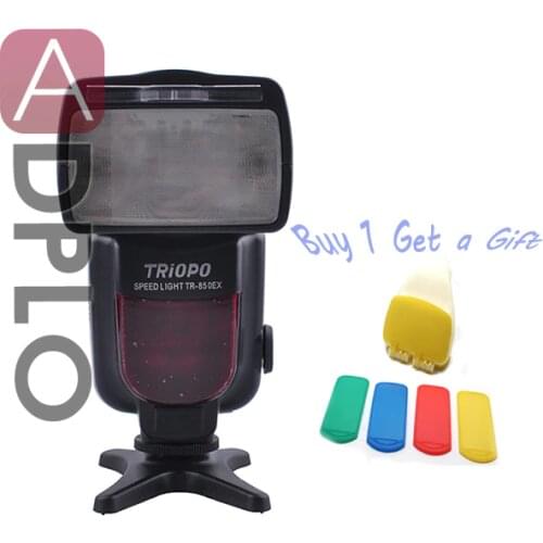Buy 1 get a gift !TRIOPO TR-850EX Flash Speedlite suit For Nikon D4 D3s D3x /Canon 5D Mark III /Olympus E5 E3 /pentax K-7 K-m