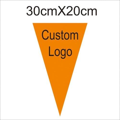 FLYING Polyseter 20X30CM printed Decoration Custom Flag Banner Full Color Polyester