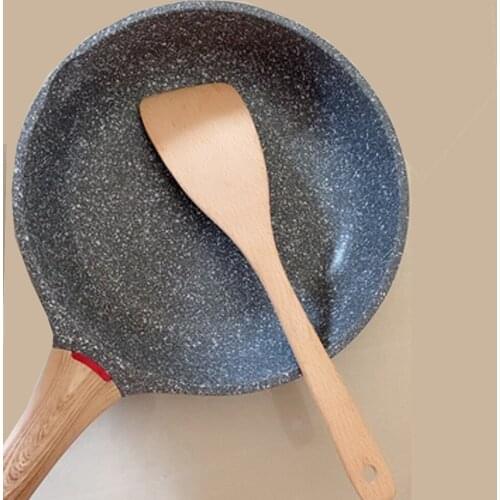 Maifanshi pan non stick pot steak frying pan fried egg pan pancake pan electric stove gas stove is applicable gift Wooden shovel