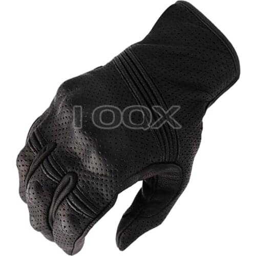 New Netherlands Revit Motorcycle Glove Black Genuine Leather Motorbike Gants Moto GP Off Road Racing Gloves Men