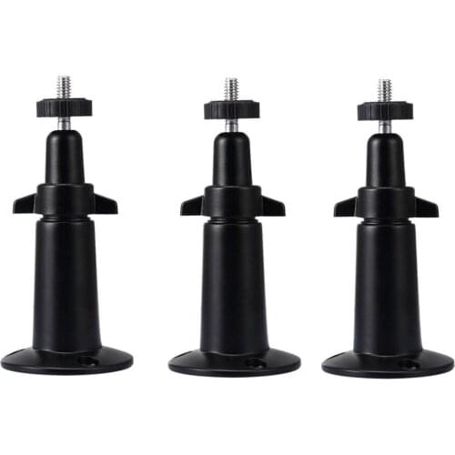3pc Aluminium Alloy Wall Stand Holder Adjustable Security Bracket for Arlo or Arlo Pro Camera Indoor Outdoor