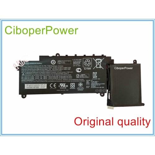 Original battery for 43Wh PL03 Battery for HSTNN-DB6O 778813-221 Series Laptop 3720mAh 11.4V akku