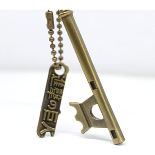 Attack on Titan LEVI Ackerman Eren Password Cosplay Pendant Necklace Shingeki No Kyojin Anime Rope Chain Necklace Game Chaveiro