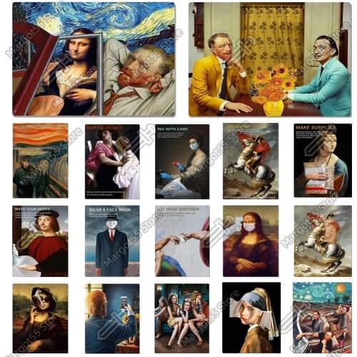 Modern Street Culture Spoof Funny Tin Metal Signs Plaque Metal Vintage Poster Wall Bar Home Art Living Room Restaurant Decor