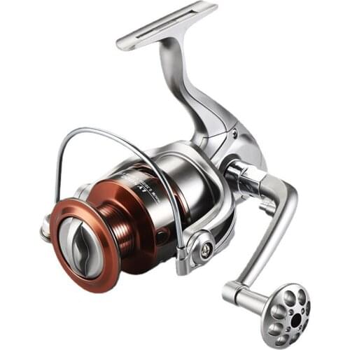Spinning Fishing Reel Full All Metal Spool Spinning Reel Drag Stainless Steel Handle Line Spool Saltwater Fishing Accessories