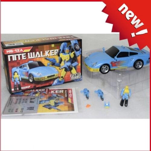 Transformation FansHobby FH MB-12A Nitewalker Nightbeat Master Build 3rd Party G1 Canon Action Figure Model Robot Toys