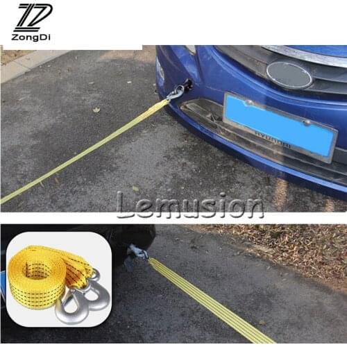 1X Car Trailer Rope 3 Tons 3 Meters for Mazda 3 6 CX-5 Suzuki Grand Vitara SX4 Mitsubishi ASX Lancer 10 Outlander Pajero 2017