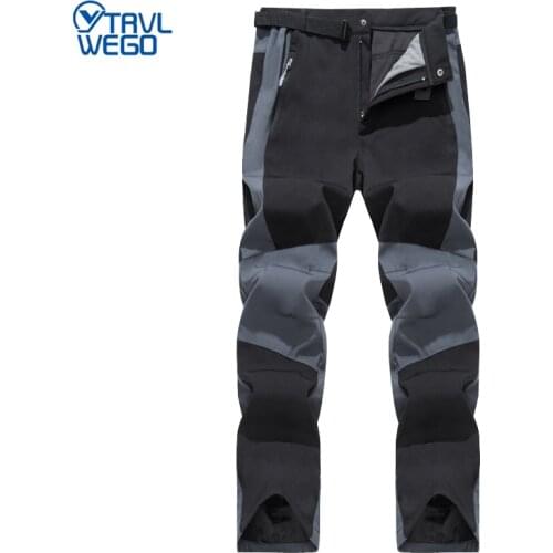 Outdoor Men Wear-resisting Quick Dry Walking Pants Ultra-light Hiking Climbing Travel Camping Anti-uv Sports Summer Trousers