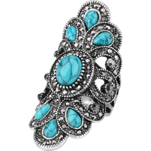 YUANJIAXINPIN Rings With Crystals