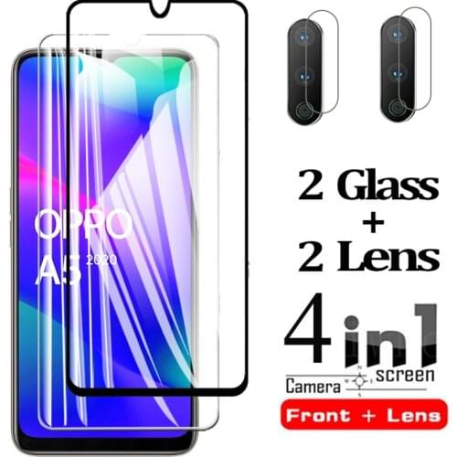 Orro opo a5 2020 protective glass camera lens film for oppo a5 2020 screen safety armor protector oppoa5 opp a 5 2020 6.5'' glas