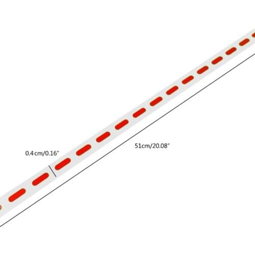 5 Pcs Custom Car Stickers DIY Kit Sewing Stitch Pattern Reflective Scooter Bicycle Cool Decal Logo Reflective Styling G5AD