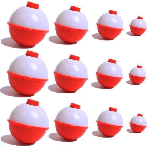 5pcs Round Plastic Fishing Float Sea Floats Bobbers Waggler Fishing Floats Buoy Set Fishing Tackle Accessories