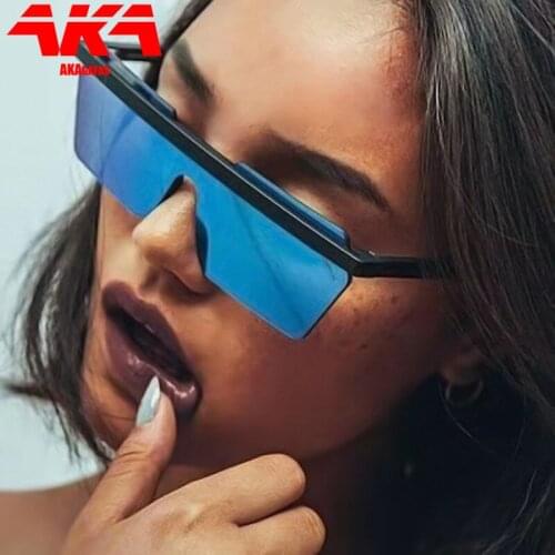 AKAgafas Square Sunglasses Women 2021 Luxury Brand Designer Sunglasses for Men Personality Gradient Vintage Oculos De Sol Gafas