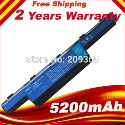 Laptop Battery For Acer Aspire 4741 4741G 4251 5741 5750G 7551 AS10D41 AS10D51 AS10D61 AS10D71 AS10D73 AS10D75 AS10D81 AS10G3E